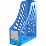 ITALPLAST MAGAZINE STAND NEON BLUE