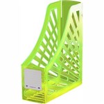 ITALPLAST MAGAZINE STAND NEON YELLOW