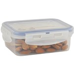 ITALPLAST AIR LOCK FOOD CONTAINER 350ML CLEAR