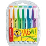 STABILO SWING COOL HIGHLIGHTER CHISEL WALLET 6
