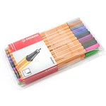 STABILO 88 POINT FINELINER PEN 04MM ASSORTED PACK 20