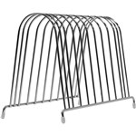 JPM WIRE DESK TOP SORTER 11 SLOT 130 X 185 X 170MM SILVER
