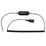 JABRA GN1218 AC ATTENUATION COILED CABLE 2M BLACK
