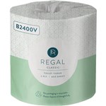 REGAL GREENNSAVE TOILET ROLL WRAPPED 2 PLY 400 SHEET WHITE