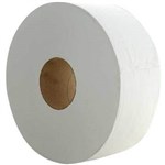 TRU SOFT JUMBO TOILET ROLL 1 PLY 650M WHITE