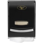 REGAL MULTIFOLD SLIMLINE HAND TOWEL DISPENSER BLACK