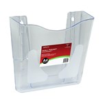 DEFLECTO DOCUPOCKET WALL POCKET PORTRAIT A4 CLEAR