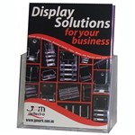 BLUEPRINT BROCHURE HOLDER FREE STANDING A5 CLEAR