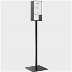 HANDY STANDARD FLOOR DISPENSER AND SANITISER BLACK