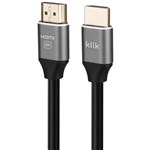 KLIK ULTRA HIGH SPEED HDMI CABLE MALE TO MALE WITH ETHERNET 2M