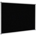 VISIONCHART KROMMENIE PINBOARD ALUMINIUM FRAME 1200 X 1200MM BLACK OLIVE