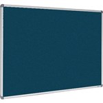 VISIONCHART KROMMENIE PINBOARD ALUMINIUM FRAME 1800 X 1200MM BLUE BERRY