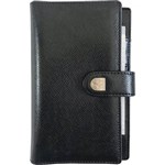 DEBDEN DAYPLANNER FASHION LADYS WALLET SNAP CLOSURE 120 X 81MM PU BLACK