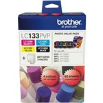 BROTHER LC133 INK CARTRIDGE PHOTO VALUE PACK