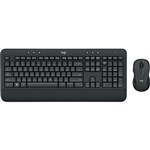LOGITECH MK545 WIRELESS KEYBOARD AND MOUSE COMBO BLACK