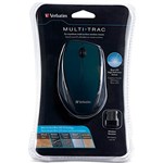VERBATIM MULTITRAC WIRELESS LED MOUSE BLACK