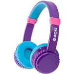 MOKI KID SAFE VOLUME LIMITED HEADPHONE PURPLEAQUA