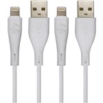 MOKI LIFE USB CABLE LIGHTNING TO USBA 900MM PACK 2