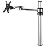 ATDEC SINGLE DESKTOP MONITOR ARM SILVER