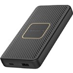 OTTERBOX 10K MAH POWER BANK  WIRELESS CHARGER  USBA AND C PD 18W 10W TWILIGHT BLACK