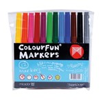 MICADOR COLOURFUN MARKERS ASSORTED PACK 12