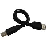 SHINTARO USB 20 EXTENSION CABLE USBA MALE TO USBA FEMALE 800MM BLACK