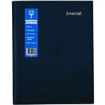 COLLINS VANESSA NOTEBOOK JOURNAL WIRO BOUND RULED 200 PAGE LEATHERGRAIN PVC A4 BLACK