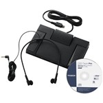 OLYMPUS AS2400 DIGITAL TRANSCRIPTION KIT BLACK