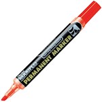 PENTEL MAXIFLO PERMANENT MARKER BULLET 10MM RED