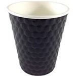 WRITER BREAKROOM DOUBLE WALL PAPER CUP 8OZ BLACK BOX 500
