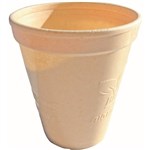 WRITER BREAKROOM BIODEGRADABLE FOAM CUPS 8OZ WHITE CARTON 1000