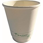 WRITER BREAKROOM ECO DOUBLE WALL CUP 12OZ WHITE PACK 50