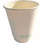 WRITER BREAKROOM ECO DOUBLE WALL CUP 8OZ WHITE PACK 50