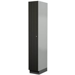 LAMINATE LOCKER 1 DOOR 400 X 500 X 1910MM LICORICE LINEA