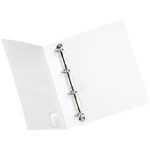 INITIATIVE INSERT RING BINDER 4D 25MM A4 WHITE