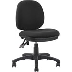 VARSHA CLERICAL CHAIR MEDIUM BACK BLACK