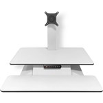 STANDESK MEMORY SITSTAND WORKSTATION 700 X 390MM WHITE
