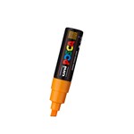 POSCA PC8K PAINT MARKER CHISEL BROAD 8MM BRIGHT YELLOW