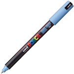 POSCA PC1MR PAINT MARKER BULLET ULTRA FINE 07MM GLACIER BLUE