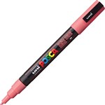 POSCA PC3M PAINT MARKER BULLET FINE 13MM CORAL PINK
