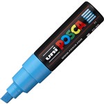 POSCA PC8K PAINT MARKER CHISEL BROAD 8MM TURQUOISE