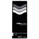 ARTLINE SUPREME BALLPOINT PEN 10MM BLACK BOX 12