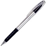 PENTEL HYPERG BALLPOINT PENS MEDIUM BLACK BOX 12