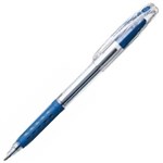 PENTEL HYPERG BALLPOINT PENS MEDIUM BLUE PACK 12