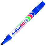ARTLINE 90 PERMANENT MARKER CHISEL 25MM BLUE