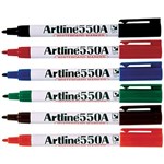 ARTLINE 550A WHITEBOARD MARKER BULLET 12MM ASSORTED PACK 12