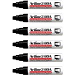 ARTLINE 5109A WHITEBOARD MARKER CHISEL 10MM BLACK BOX 6