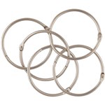 ESSELTE HINGED RINGS SIZE 6 25MM BOX 100
