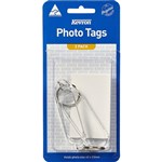 KEVRON PHOTO KEYTAGS CLEAR PACK 2