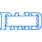 XSTAMPER CXBN 1201 PREINKED MESSAGE STAMP PAIDDATE 42 X 13MM BLUE